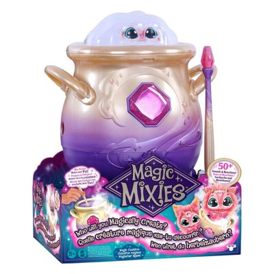 MOOSE TOYS 300049 Magic Mixies Magischer Zauberkessel - rosa (interaktives Spielset)