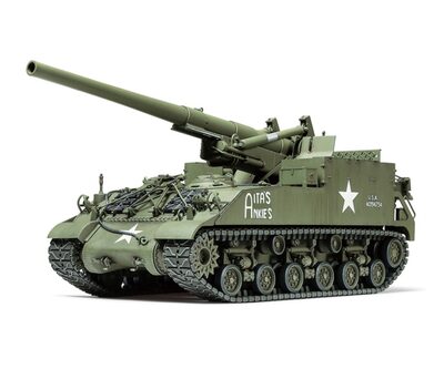 TAMIYA 300035351 1:35 US M40 155mm Haubitze (8