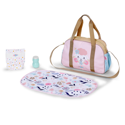 ZAPF 837894 BABY born Wickeltasche Blumen