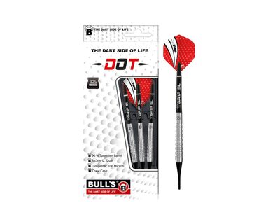 BULL'S 18398 BULL'S Dot D3 90% Tungsten Soft Dart