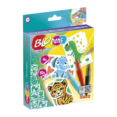 BLOPENS 3223491 Sprühstifteset Mini Tiere