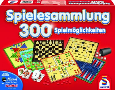 SCHMIDT SPIELE 49195 Spielesammlung 300 Spielmöglichkeiten