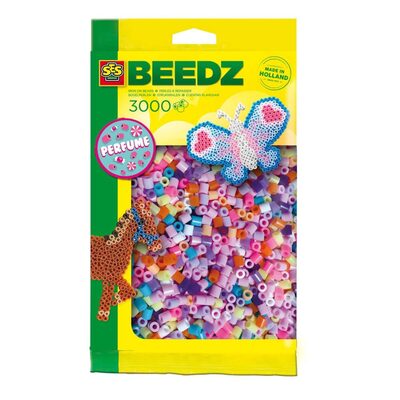 SES 00741 Bügelperlen 3000 Stück Parfüm Mix