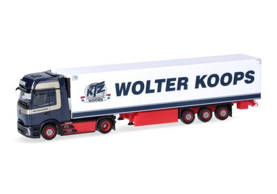 HERPA 319966 1:87 Mercedes-Benz Actros L ProCabin Gigaspace Kühlkoffer-Sattelzug 'Wolter Koops'