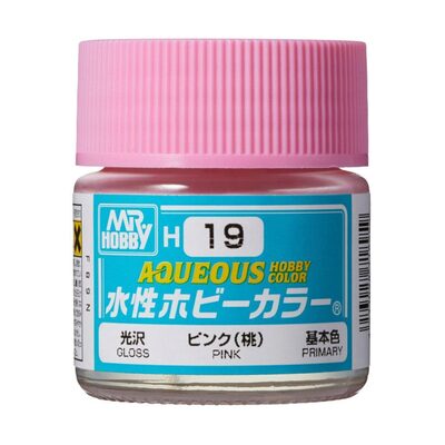 MR. HOBBY H-019 Aqueous Hobby Colors (10 ml) Pink