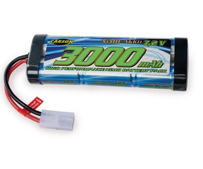 CARSON 500608224 7,2V/3000mAh NiMH Race Akku TAMIYA-Stecker