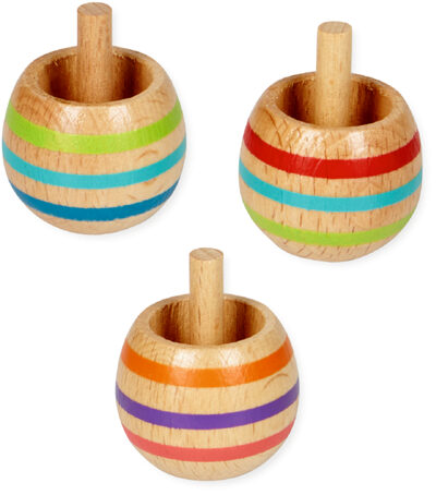 DIE SPIEGELBURG 0015420 Steh-auf-Kreisel Bunte Geschenke, sortiert