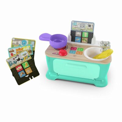 HAPE E12933 H-Einstein Spielküche mit Sound - FR/ES/EN/DE