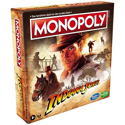 HASBRO F4112100 Monopoly Indiana Jones Spiel