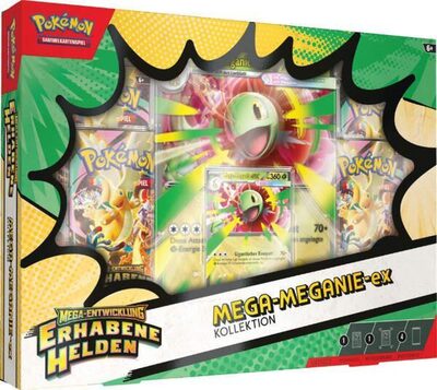 POKEMON 13199 Pokémon PKM ME02.5 ex-Kollektion Mega-Entwicklung Erhabene Helden - sortiert