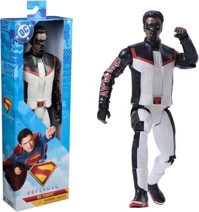 SPIN MASTER 6073797 SUP DC Comics Superman - Action-Figur Mr. Terrific, 30 cm