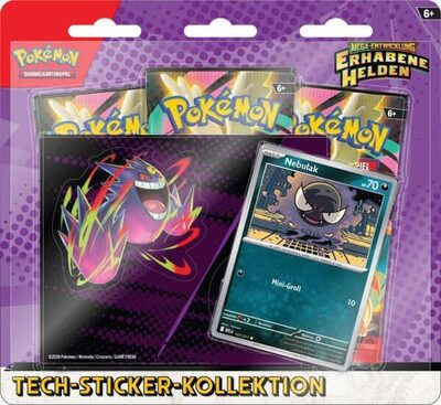 POKEMON 13231 PKM Pokémon ME02.5 Tech-Sticker-Kollektion Mega-Entwicklung - Erhabene Helden