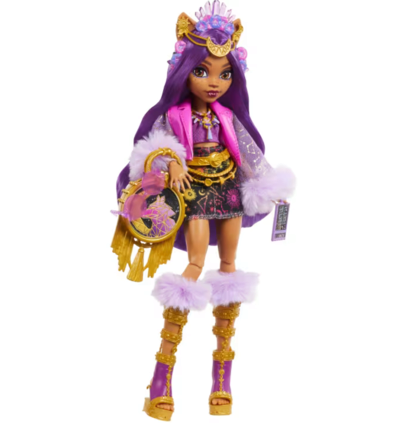 MATTEL HXH80 Monster High Monster Fest Clawdeen Puppe