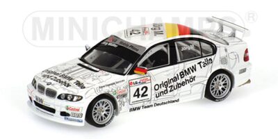 MINICHAMPS® 400032442 1:43 BMW 320I - JÖRG MUELLER - TEAM BMW SCHNITZER - ETCC 2003 L.E. 1920 pcs.