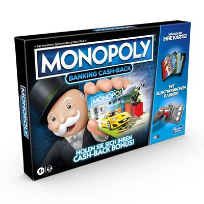 HASBRO E8978100 Monopoly Banking Cash-Back