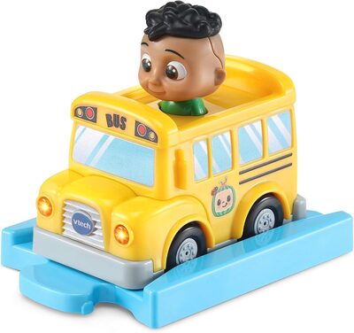 VTECH 80-558004 Tut Tut Baby Flitzer - CoComelon Codys Schulbus inkl. Schiene