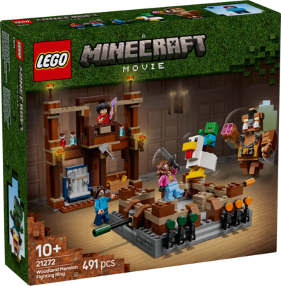 LEGO® Minecraft™ 21272 Waldanwesen mit Boxring