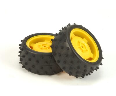 TAMIYA 309400239 Buggy-Reifen/Felgen Set (2) 5