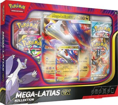 POKEMON 19215 PKM Pokémon Spezial-Kollektion Mega-Latias-ex