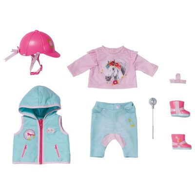 ZAPF 831175 BABY born Deluxe Reitoutfit 43cm