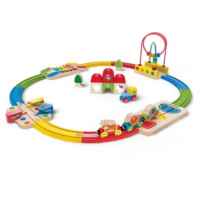 HAPE E3816 Erlebnis Eisenbahn-Set
