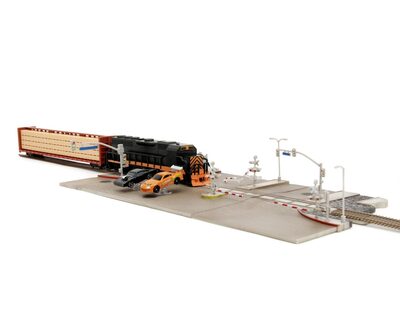 JADA TOYS 253203094 Fast & Furious Nano Train Scene Diorama