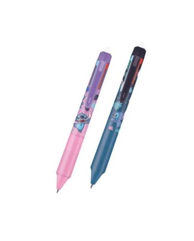 STITCH 93730PTR Radierbare Stifte 4in1 Multicolor, Stitch, sortiert