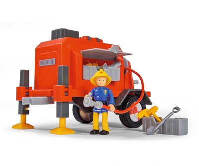 SIMBA 109251041 Feuerwehrmann Sam Anhänger mit 1 Figur