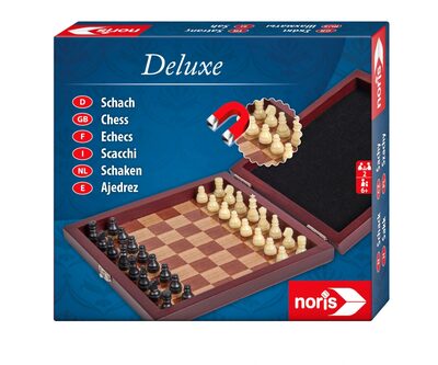 NORIS 606108005 Deluxe Reisespiel Schach