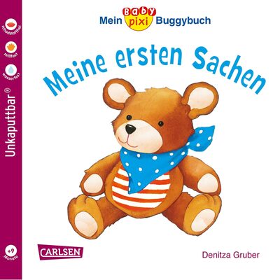 CARLSEN 9783551051691 Baby Pixi (unkaputtbar) 67: Mein Baby-Pixi-Buggybuch: Meine ersten Sachen