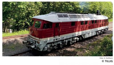 TILLIG 05777 TT Diesellokomotive 232 426-7 der Nossen-Riesaer Eisenbahn-Compagnie GmbH, Ep. VI