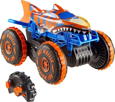 HOT WHEELS JFR39 Hot Wheels Monster Trucks R/C Tiger Shark Climber 1:15