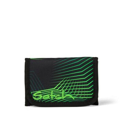 SATCH 00956-90371-10 Seismic Green Geldbeutel, schwarz
