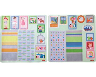HABA 301962 Little Friends – Puppenhaus Klebe-Deko-Accessoires