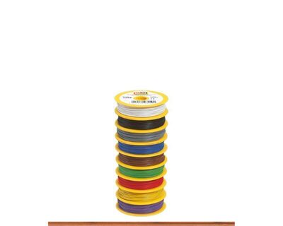 BRAWA 3152 H0 Schaltlitze 0,14 mm², 25 m Spule, rot