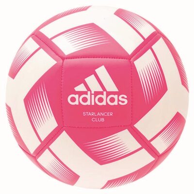 ADIDAS IB7718 Fussball Starlancer Club, Größe 5, pink-weiß