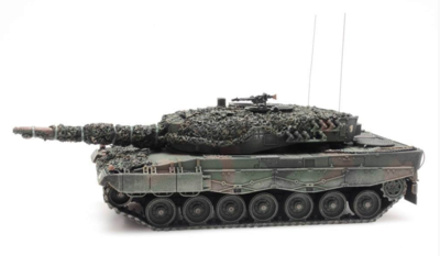 ARTITEC 6870110 H0 Leopard 2A4 Bundeswehr Fleckentarnung gefechtsklar Resin Fertigmodell