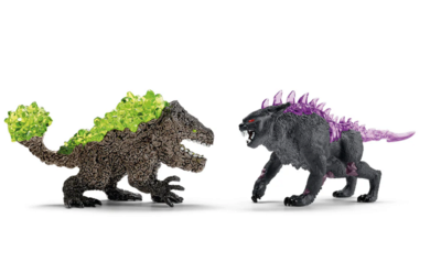 SCHLEICH 70827 ELRADOR® Schattenluchs vs. Felsbrecher