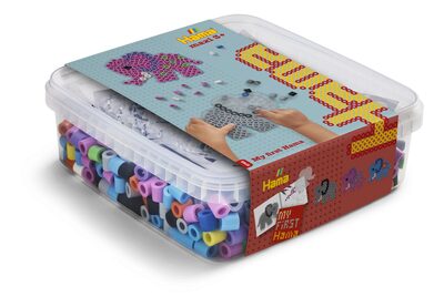 HAMA 8753 Bügelperlen Maxibox Elefant ca. 600 Stück