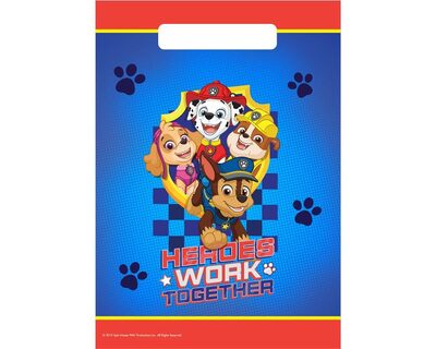 AMSCAN 9903822 8 Partytüten Paw Patrol