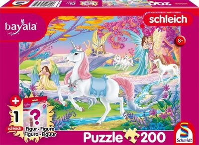 SCHMIDT SPIELE 56564 Kinderpuzzle 200 Teile Bayala, Zauberhafte Elfen, mit Add-on