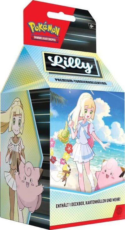 POKEMON 41091 PKM Pokémon Premium-Turnierkollektion Lilly