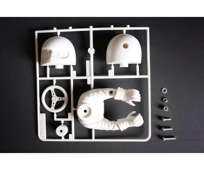 TAMIYA 300054531 WR-02 Fahrerfigur Torso