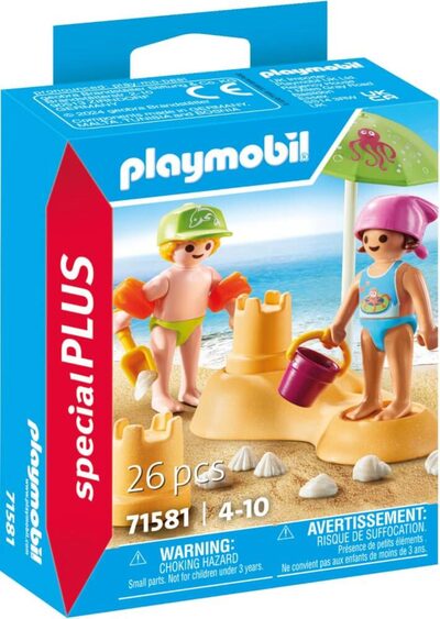 PLAYMOBIL® 71581 Kids mit Sandburg