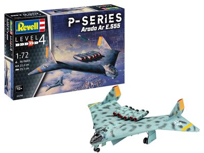 REVELL 03790 1:72 P-Series Arado AR E.555