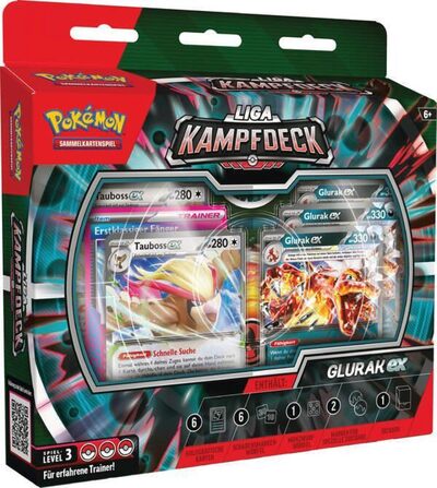 POKEMON 45911 PKM Pokémon Liga-Kampfdeck Glurak