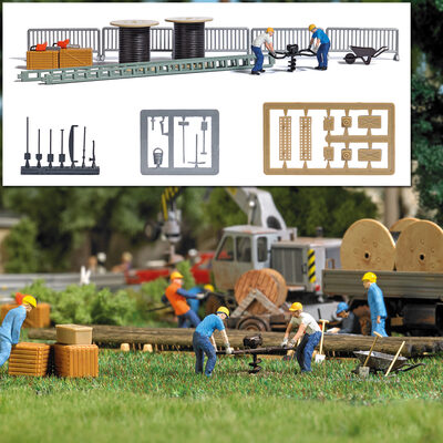 BUSCH 7834 H0 Action-Set: Erdbohrer