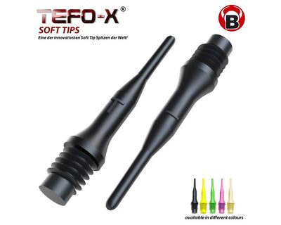 BULL'S 61711 BULL'S Tefo-X Soft Tips 6mm(2BA)