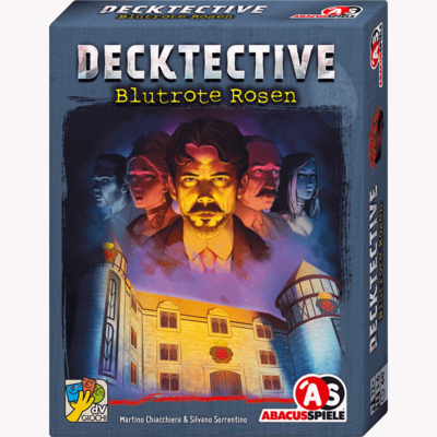 ABACUSSPIELE 38194 Krimispiele Decktective – Blutrote Rosen