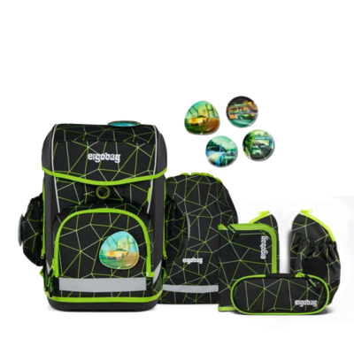 ERGOBAG 01300-90357-10 Cubo Light Set CyBär Race, schwarz